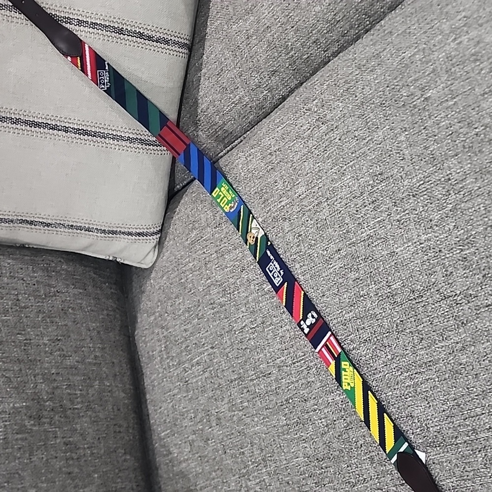 Polo Ralph Lauren fabric belt.